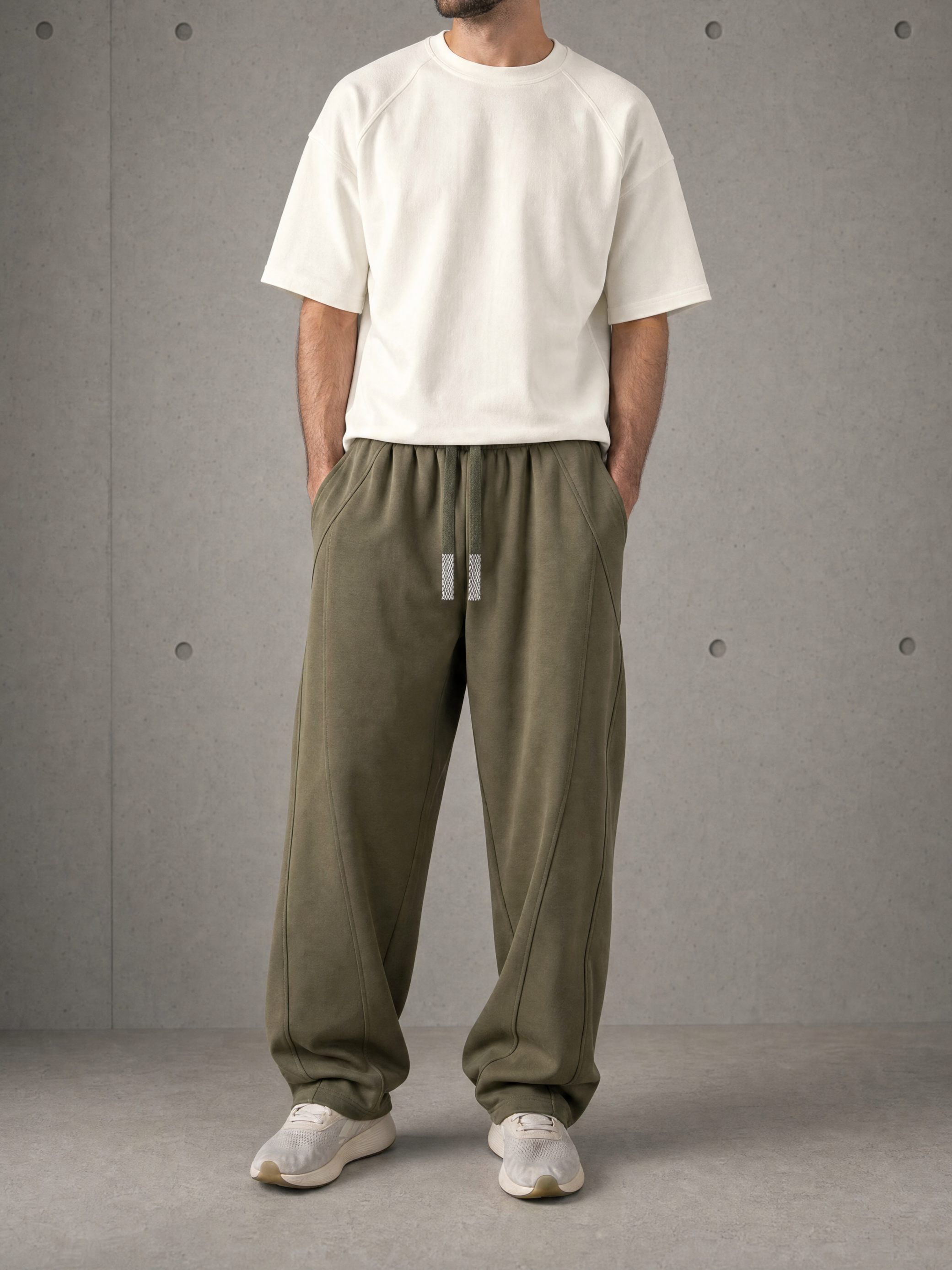 SIGNAL Relaxed Pant — Olive