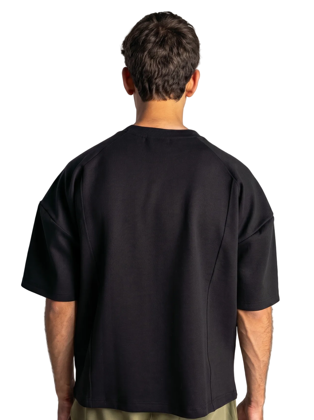SIGNAL Oversized Tee — Black