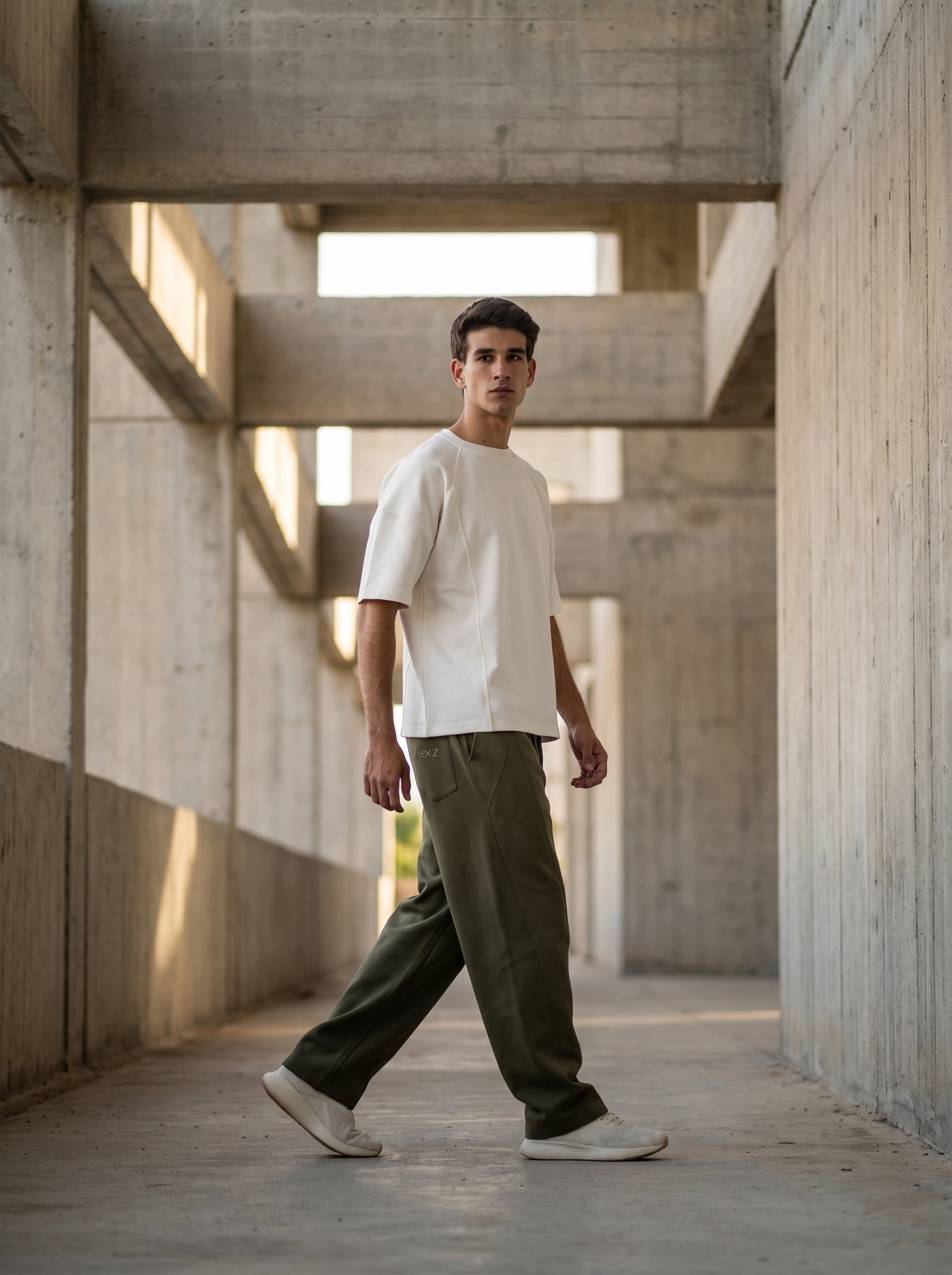 SIGNAL Relaxed Pant — Olive
