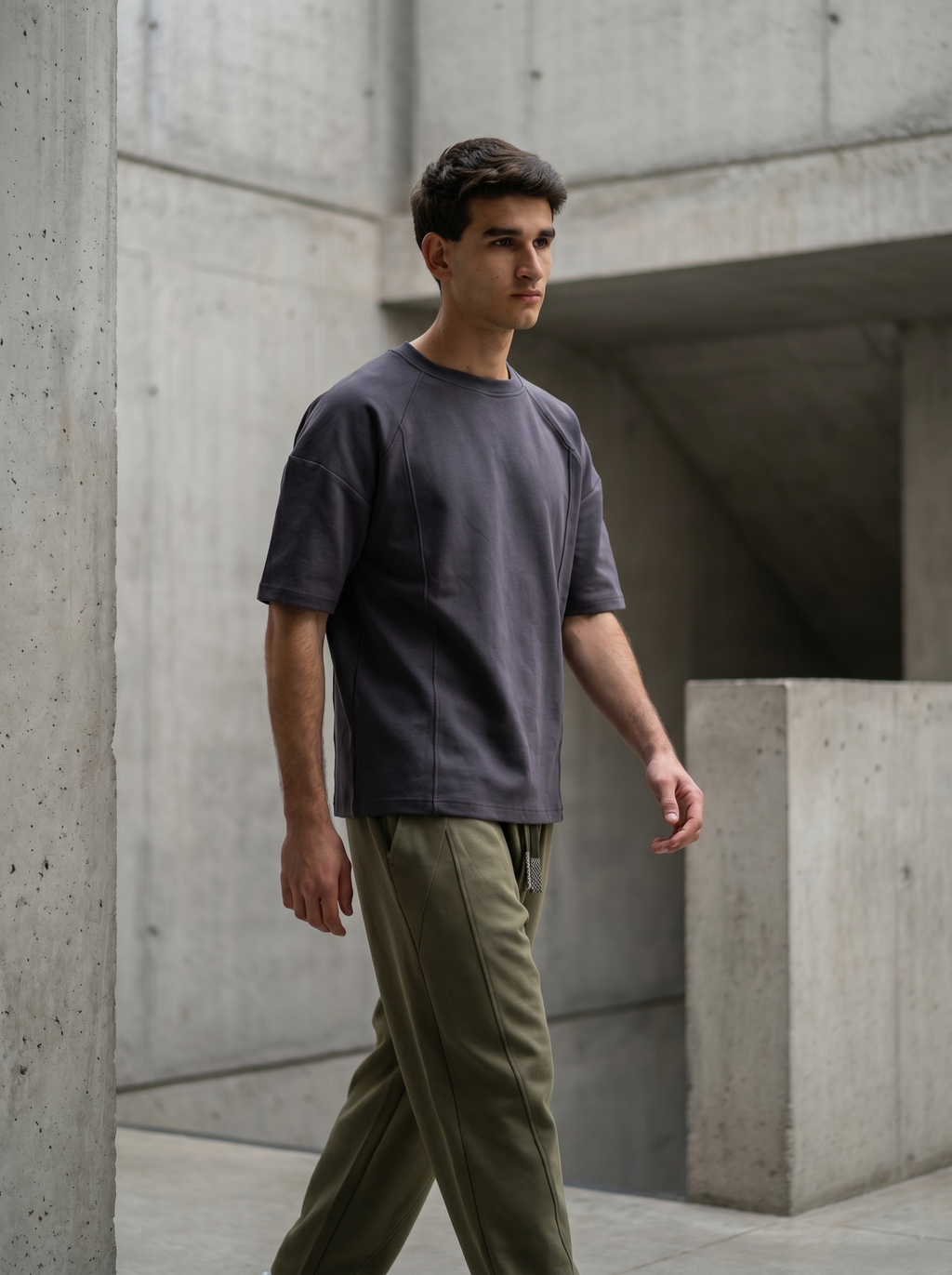 SIGNAL Relaxed Pant — Olive