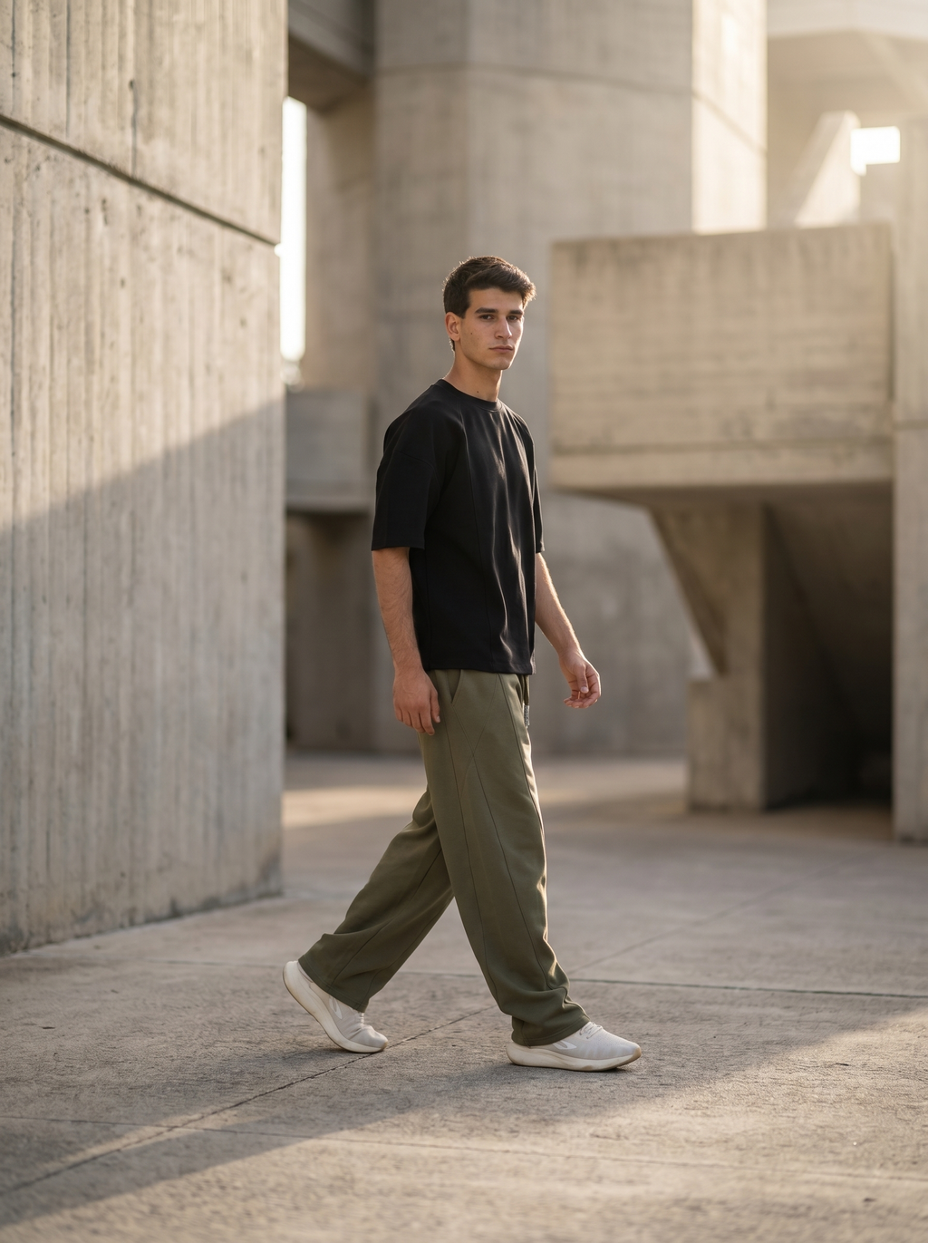 SIGNAL Relaxed Pant — Olive