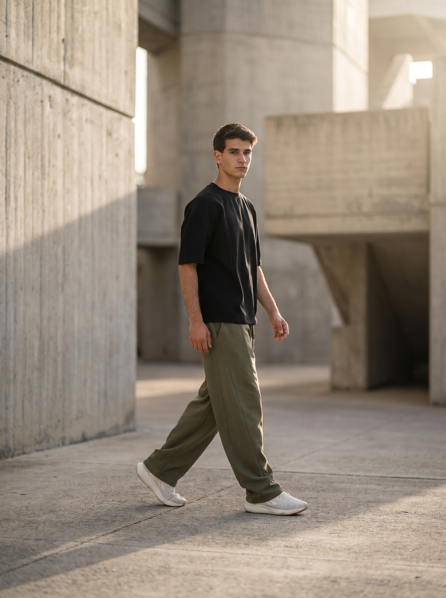 SIGNAL Relaxed Pant — Olive