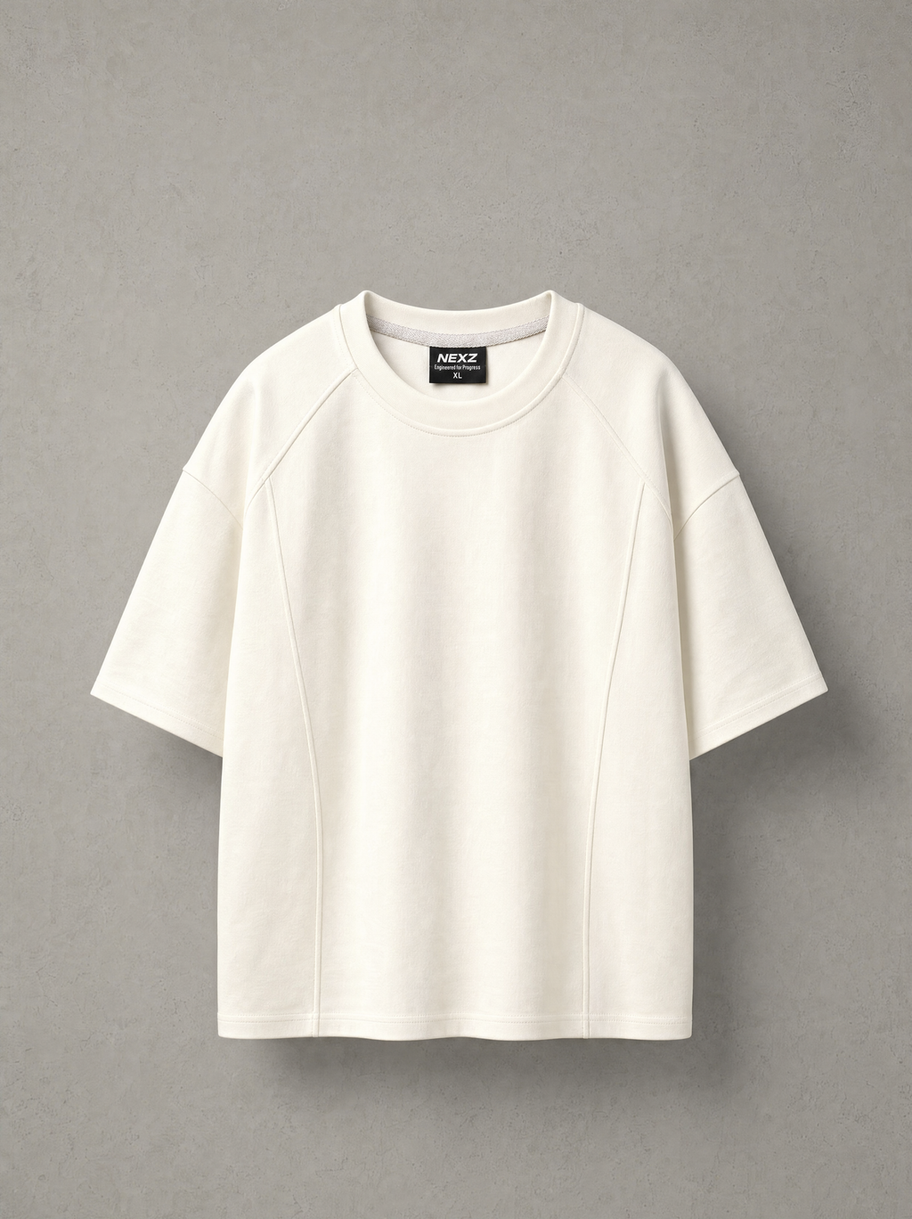 SIGNAL Oversized Tee — Off-White