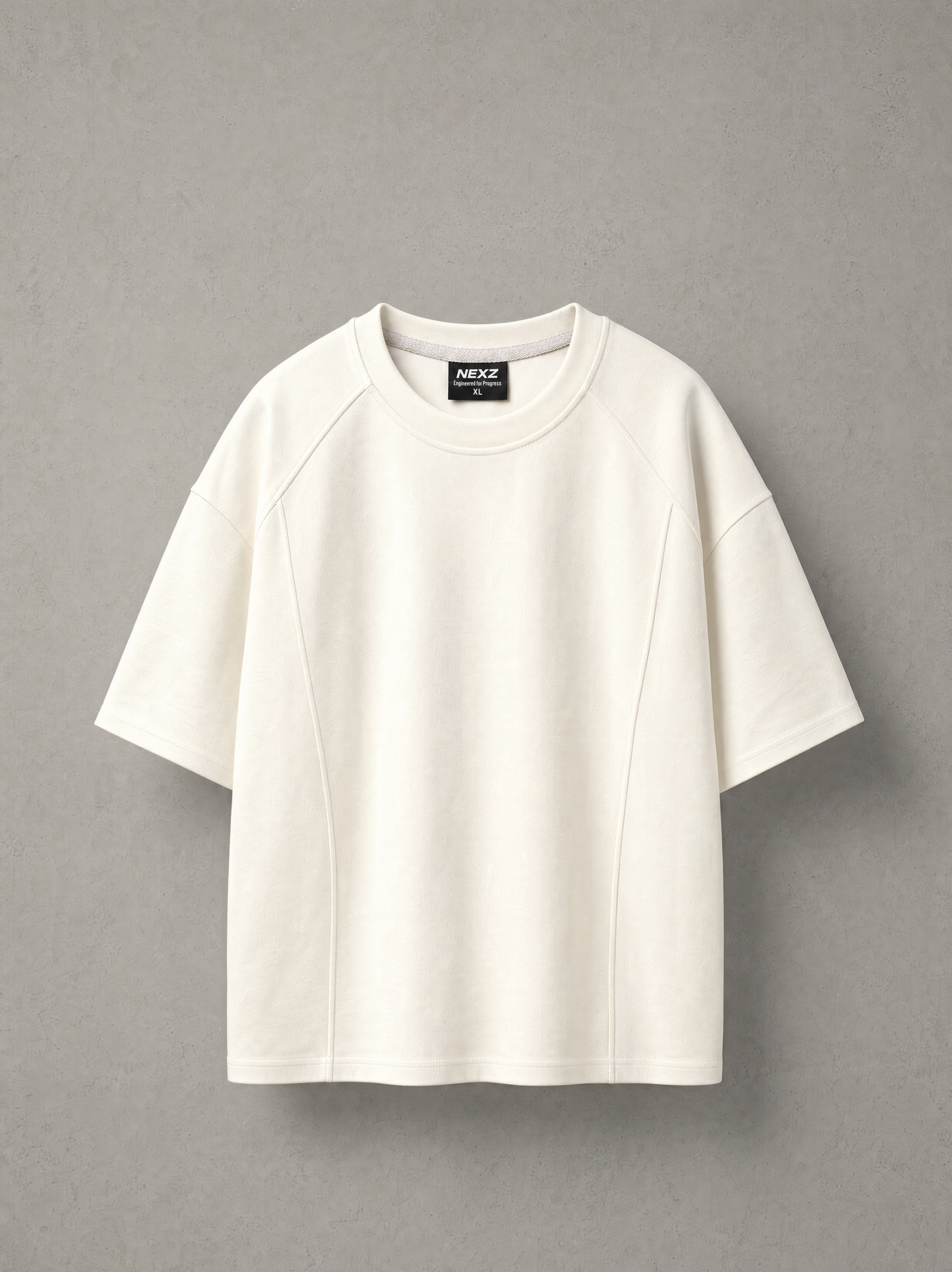 SIGNAL Oversized Tee — Off-White