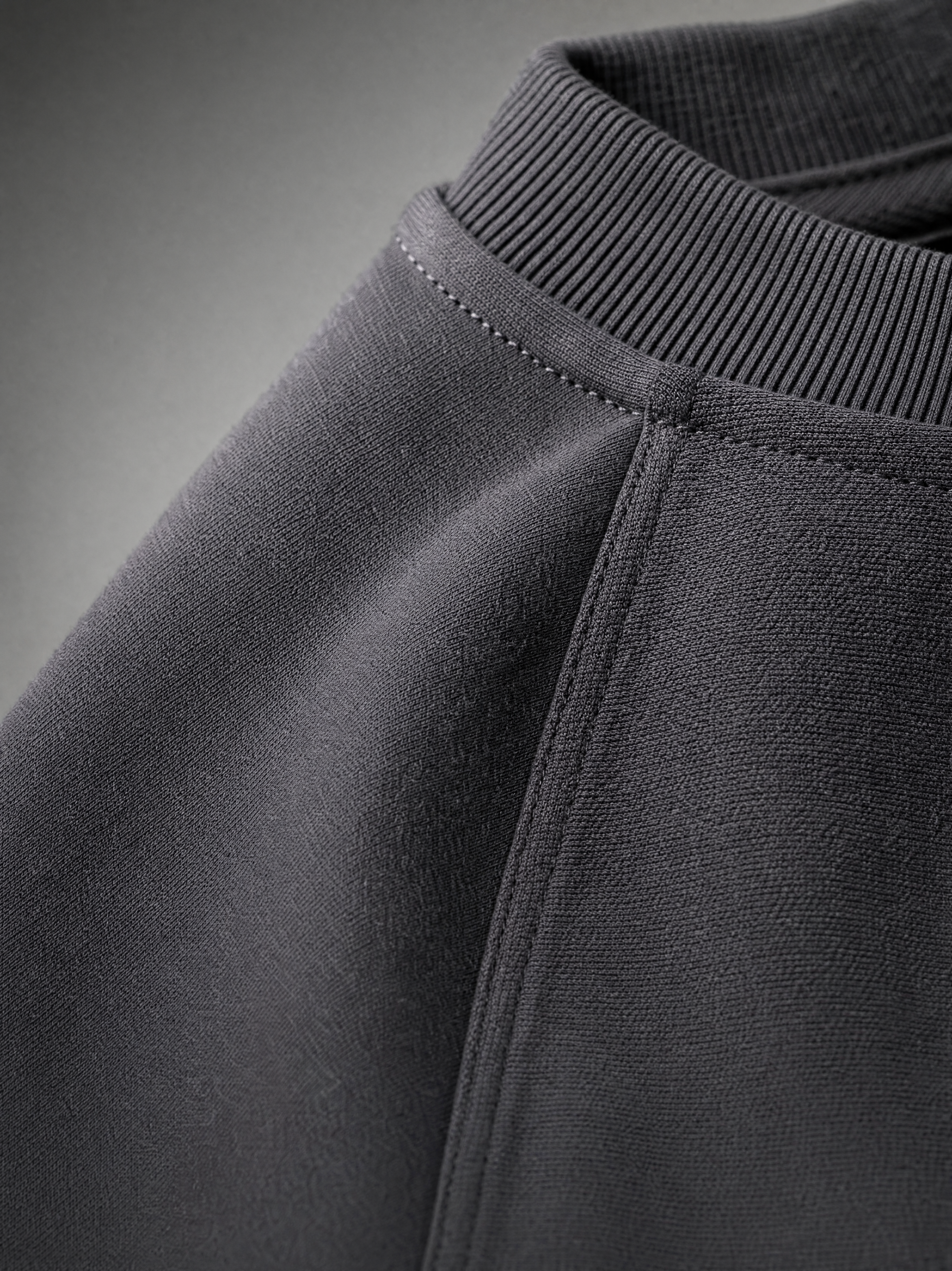 SIGNAL Oversized Tee — Charcoal